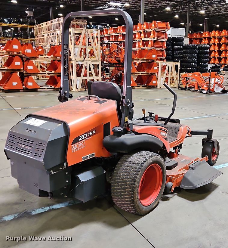 image for item DP6178 2017 Kubota ZD1511  ZTR lawn mower