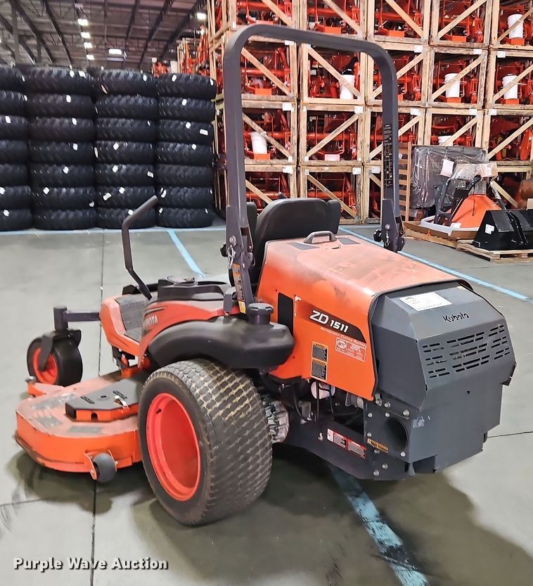 image for item DP6178 2017 Kubota ZD1511  ZTR lawn mower