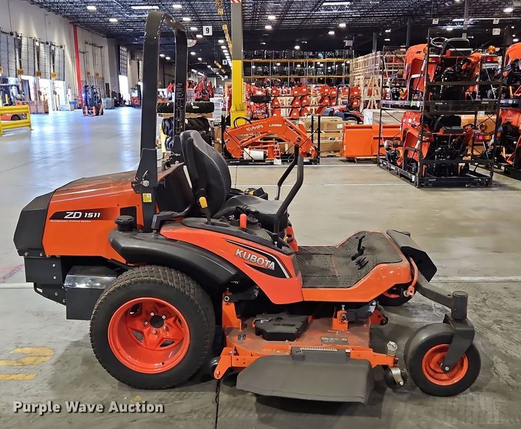 image for item DP6179 2022 Kubota ZD1511  ZTR lawn mower