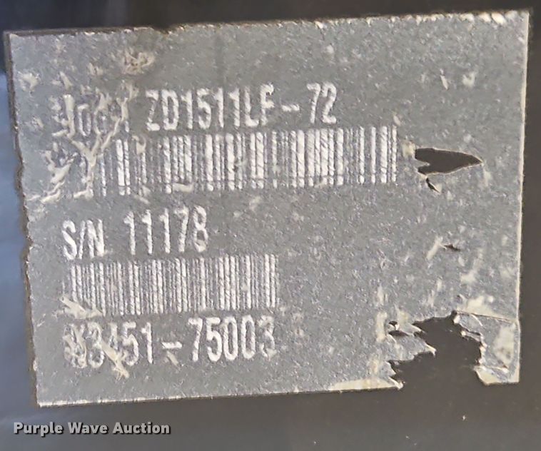 image for item DP6179 2022 Kubota ZD1511  ZTR lawn mower