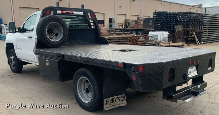 image for item DP8748 2015 Chevrolet Silverado 3500HD  flatbed pickup truck