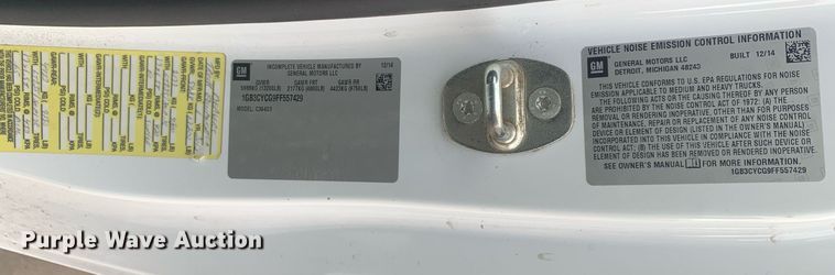 image for item DP8748 2015 Chevrolet Silverado 3500HD  flatbed pickup truck