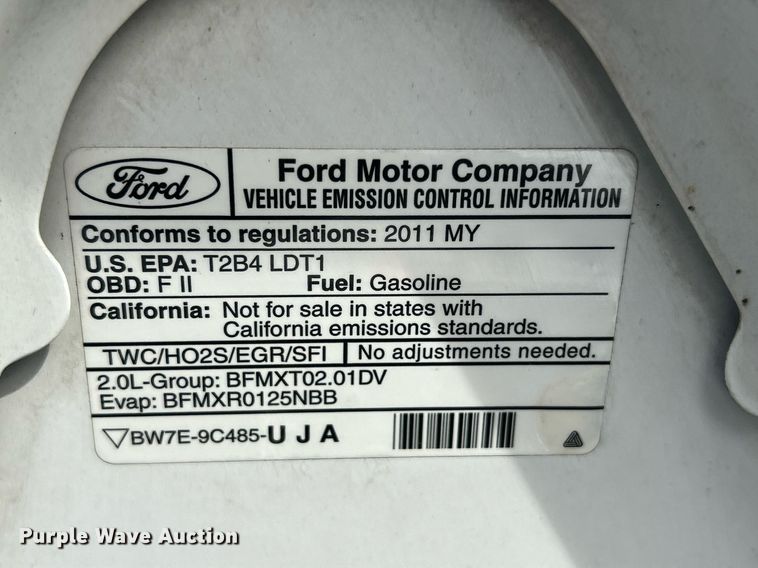 image for item DQ1058 2011 Ford Transit Connect XLT  van