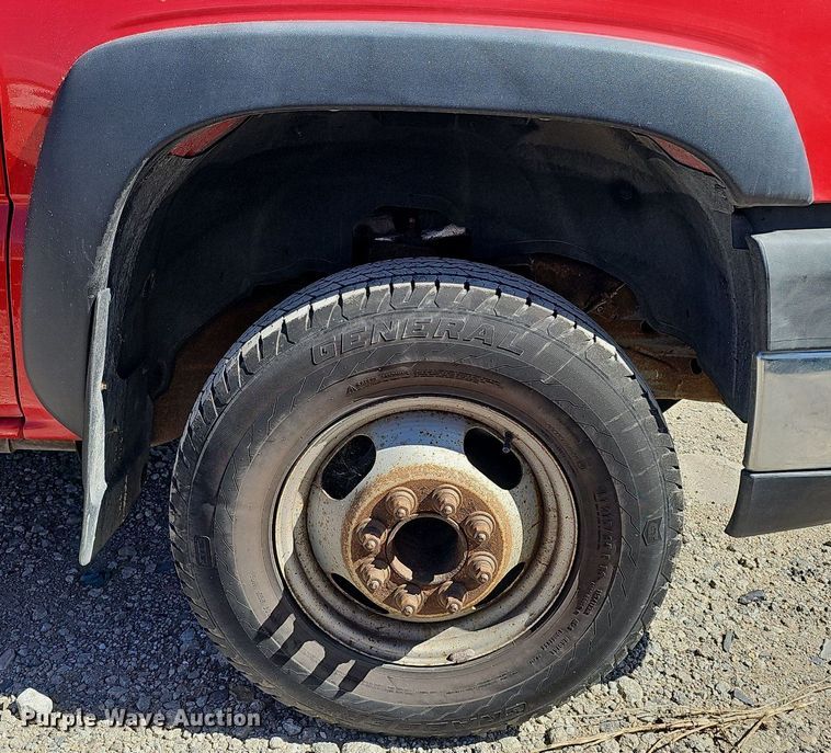 image for item DQ1172 2007 Chevrolet Silverado 3500  utility bed pickup truck