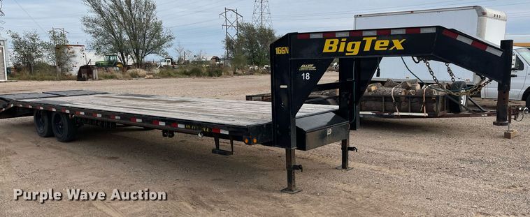 image for item DQ1523 2022 Big Tex  equipment trailer