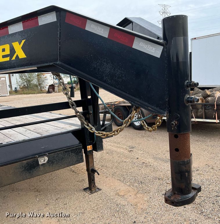 image for item DQ1523 2022 Big Tex  equipment trailer