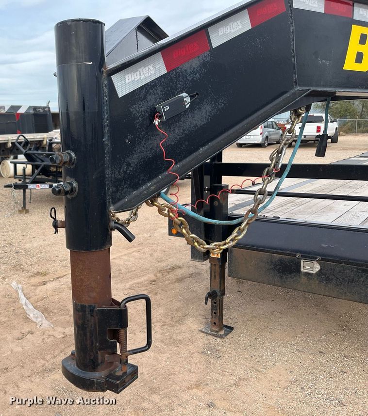 image for item DQ1523 2022 Big Tex  equipment trailer