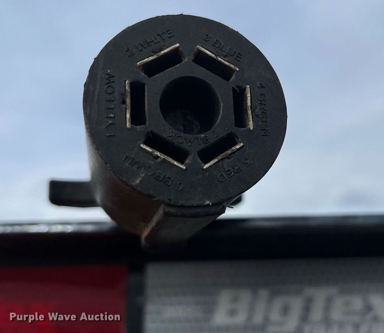 image for item DQ1523 2022 Big Tex  equipment trailer