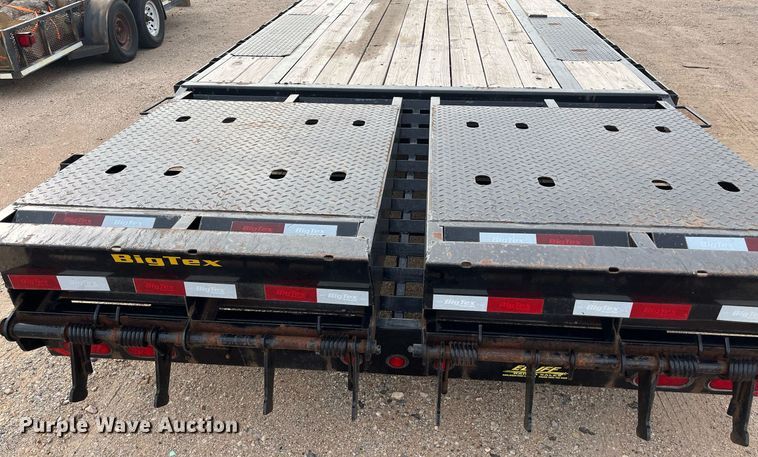 image for item DQ1523 2022 Big Tex  equipment trailer