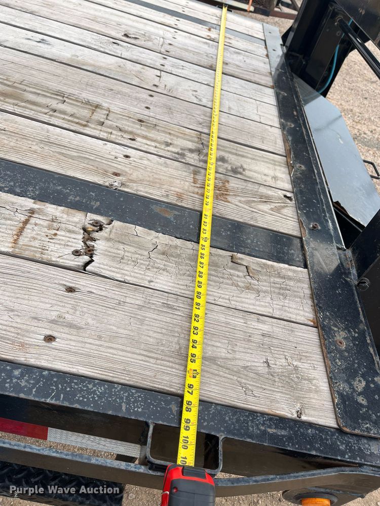 image for item DQ1523 2022 Big Tex  equipment trailer