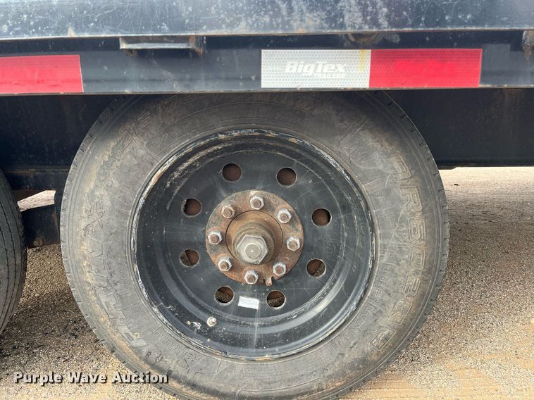 image for item DQ1523 2022 Big Tex  equipment trailer