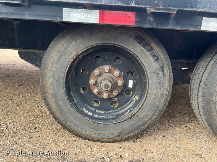 image for item DQ1523 2022 Big Tex  equipment trailer