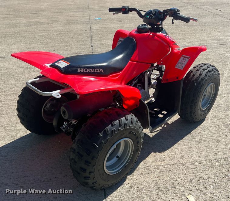 image for item DS2459 2016 Honda TRX 90X  ATV