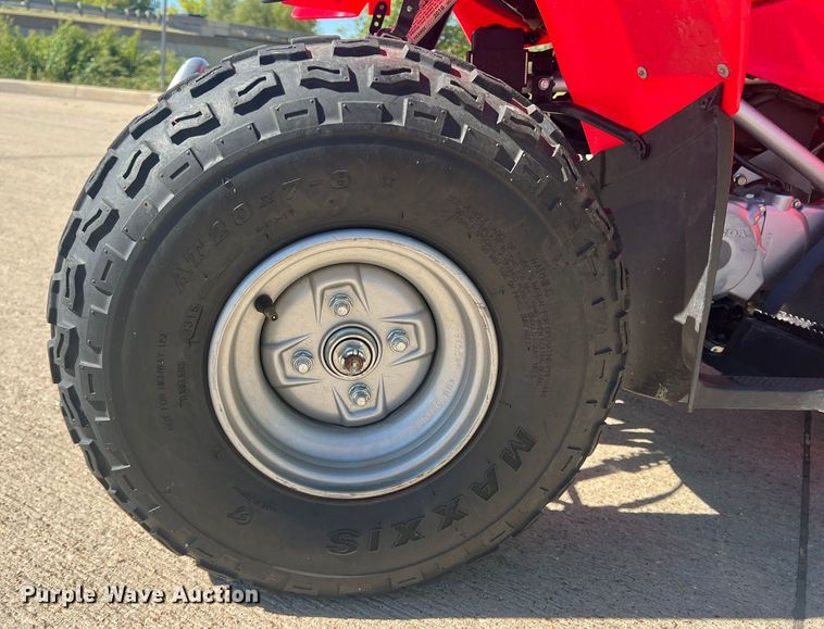 image for item DS2459 2016 Honda TRX 90X  ATV