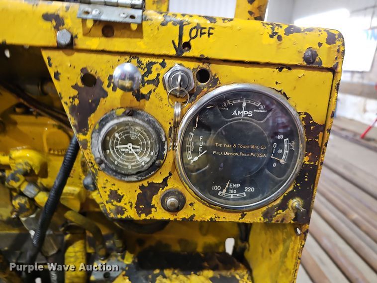 image for item DS5694 1951 Yale & Towne Mfg. Co KG5IT-20H  forklift