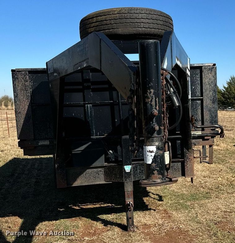 image for item GG9845 2000 Gooseneck  dump trailer