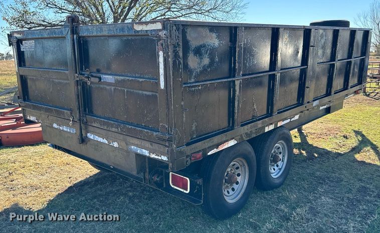 image for item GG9845 2000 Gooseneck  dump trailer