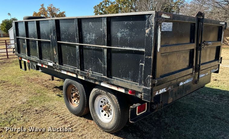 image for item GG9845 2000 Gooseneck  dump trailer