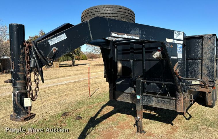 image for item GG9845 2000 Gooseneck  dump trailer