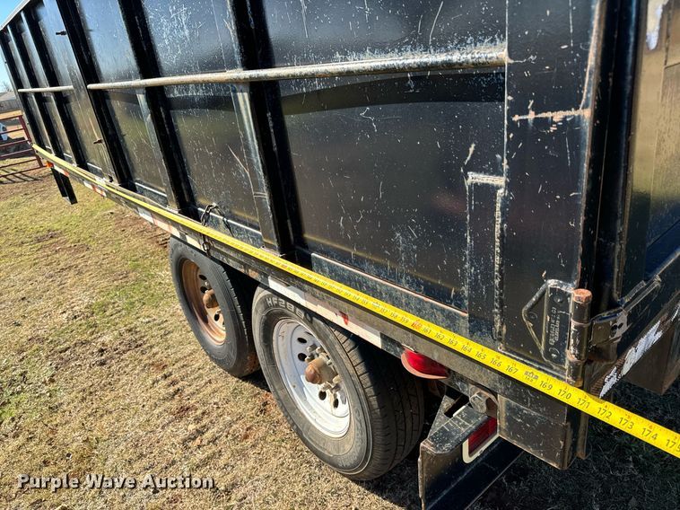 image for item GG9845 2000 Gooseneck  dump trailer