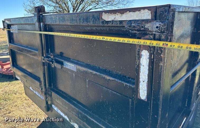 image for item GG9845 2000 Gooseneck  dump trailer