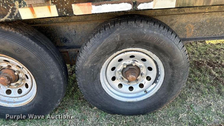 image for item GG9845 2000 Gooseneck  dump trailer