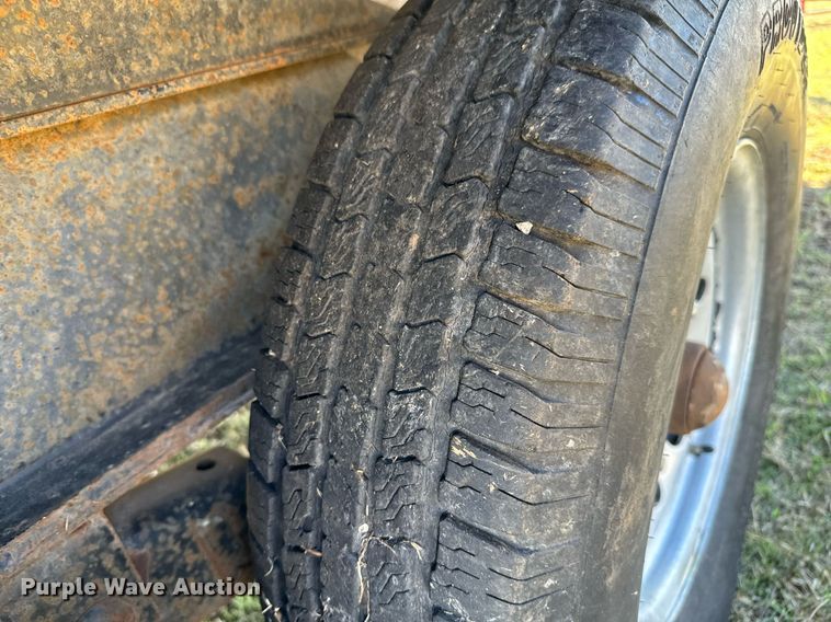 image for item GG9845 2000 Gooseneck  dump trailer