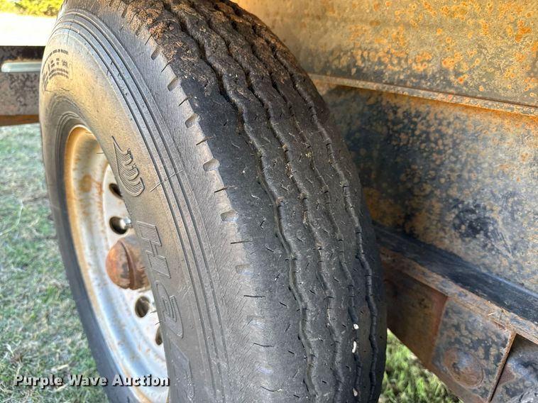 image for item GG9845 2000 Gooseneck  dump trailer