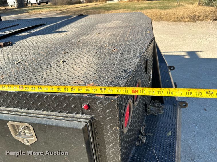 image for item GG9869 2008 Dodge Ram 3500 HD  Quad Cab flatbed pickup truck