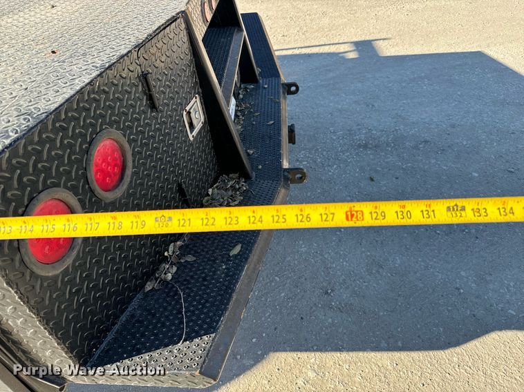 image for item GG9869 2008 Dodge Ram 3500 HD  Quad Cab flatbed pickup truck