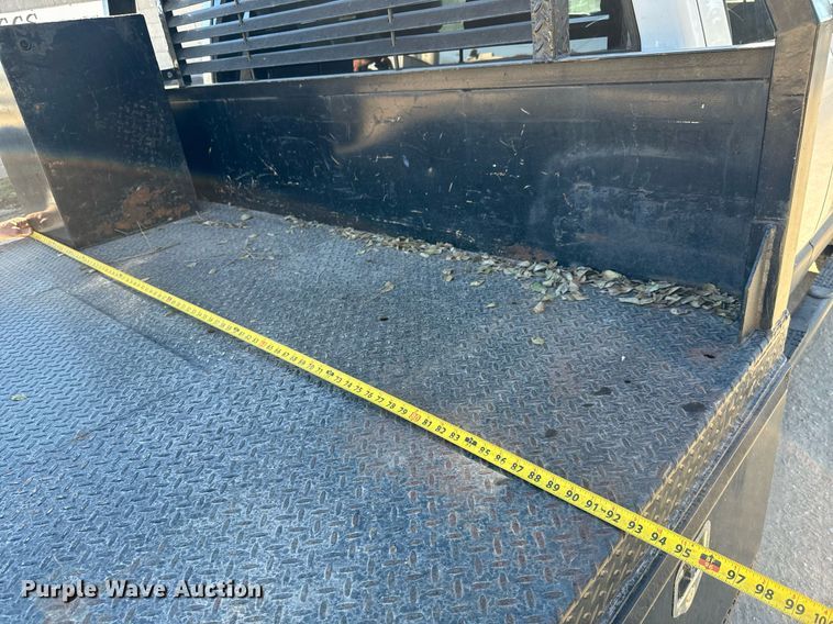 image for item GG9869 2008 Dodge Ram 3500 HD  Quad Cab flatbed pickup truck