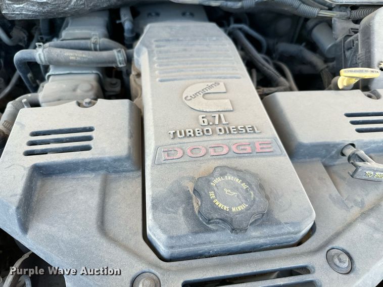 image for item GG9869 2008 Dodge Ram 3500 HD  Quad Cab flatbed pickup truck