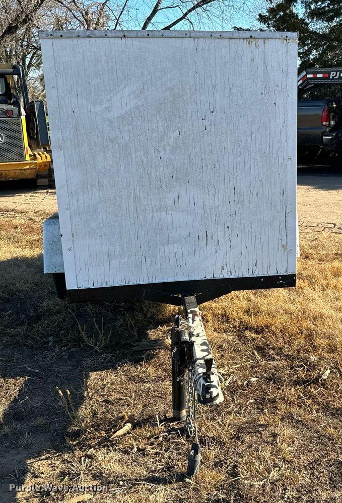 image for item GG9874 Shop built  enclosed cargo trailer