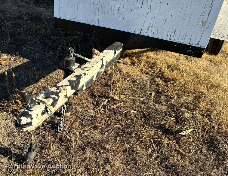 image for item GG9874 Shop built  enclosed cargo trailer