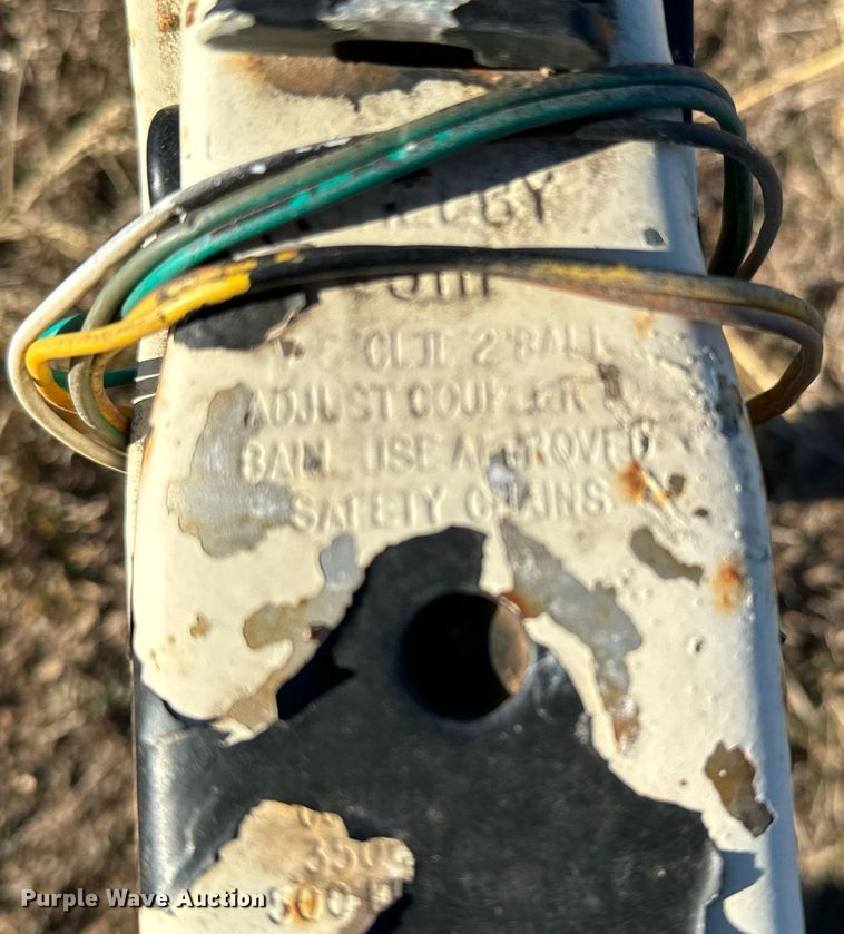 image for item GG9874 Shop built  enclosed cargo trailer