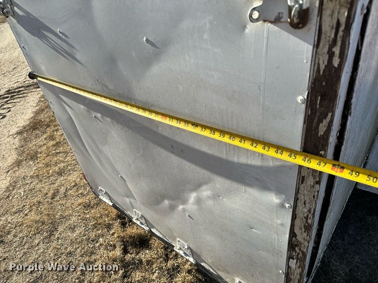 image for item GG9874 Shop built  enclosed cargo trailer