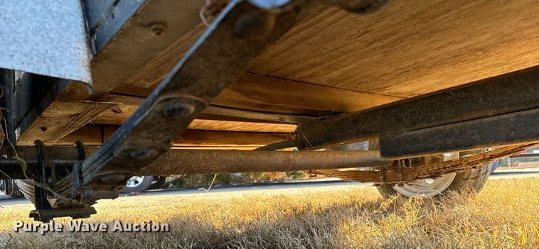 image for item GG9874 Shop built  enclosed cargo trailer