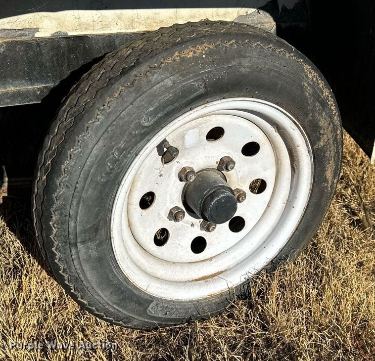 image for item GG9874 Shop built  enclosed cargo trailer