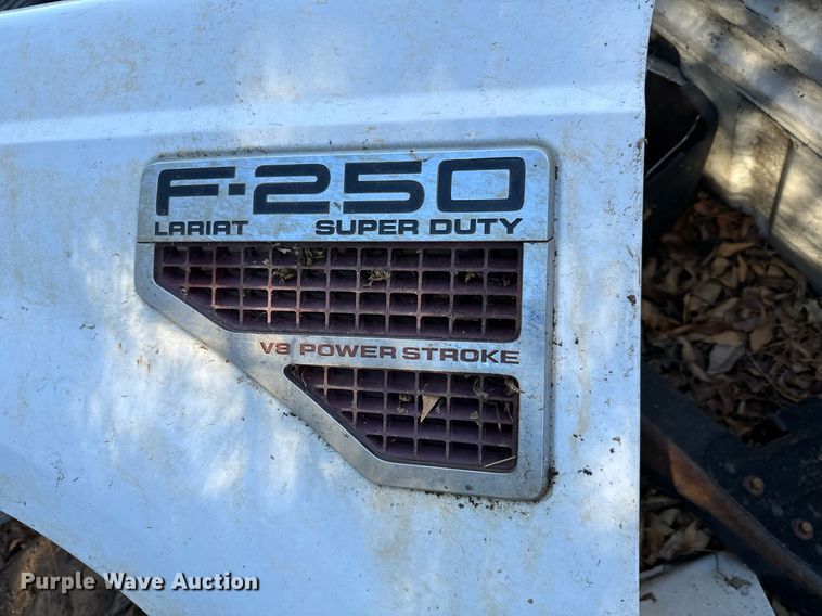 image for item GG9876 2009 Ford F250 Super Duty  pickup truck bed