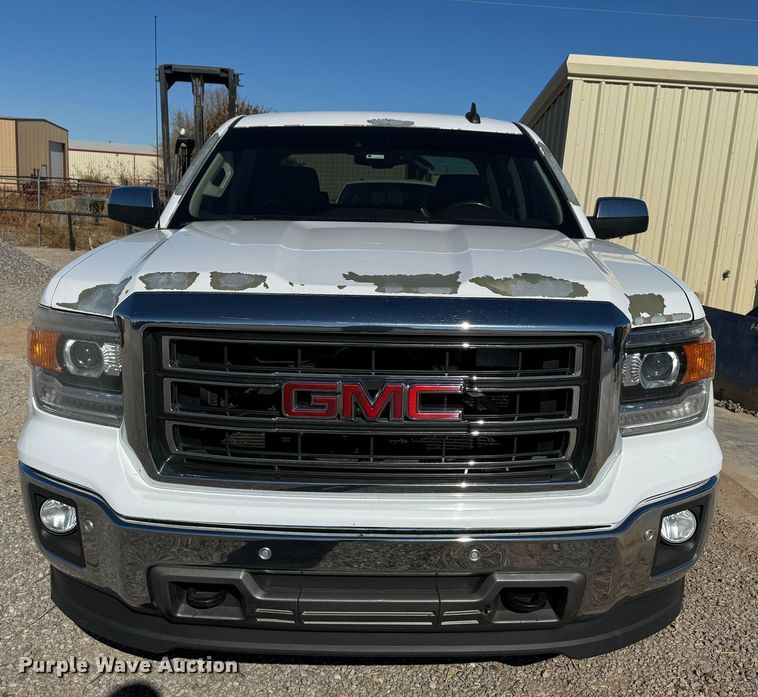 image for item GQ9229 2015 GMC Sierra 1500 SLT Crew Cab pickup truck