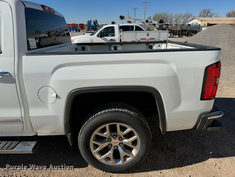 image for item GQ9229 2015 GMC Sierra 1500 SLT Crew Cab pickup truck