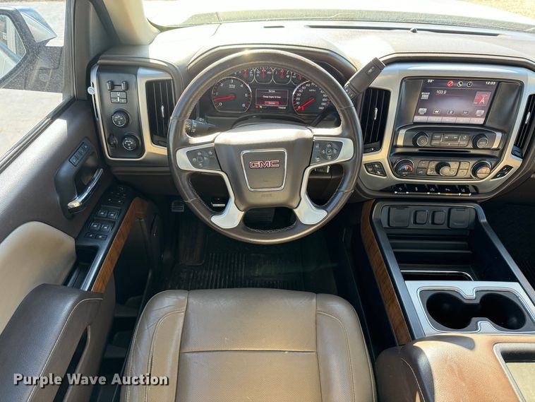 image for item GQ9229 2015 GMC Sierra 1500 SLT Crew Cab pickup truck