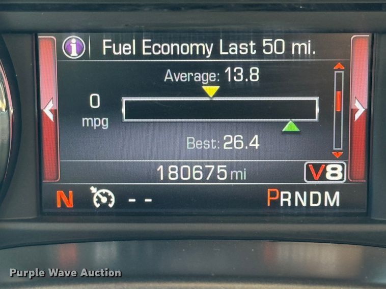 image for item GQ9229 2015 GMC Sierra 1500 SLT Crew Cab pickup truck