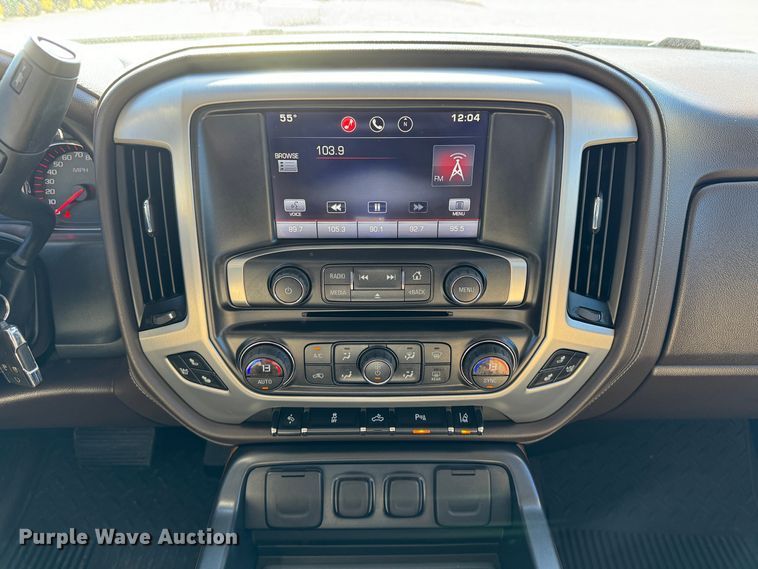 image for item GQ9229 2015 GMC Sierra 1500 SLT Crew Cab pickup truck