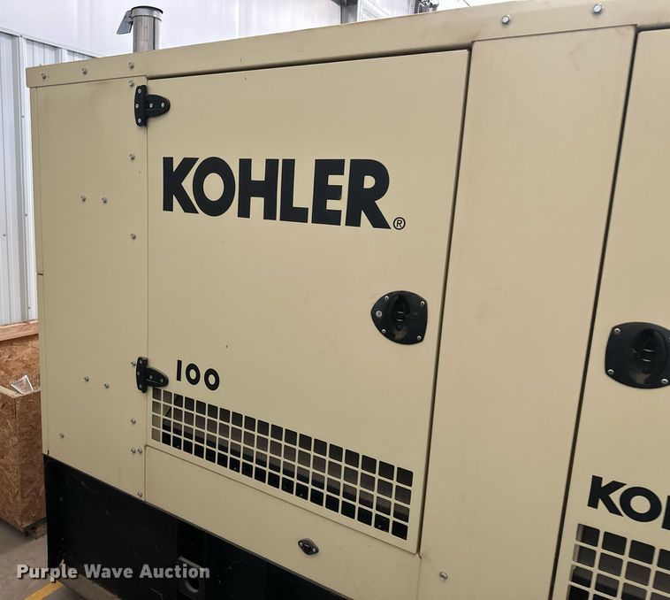 image for item IU9103 2017 Kohler 100RE0ZJF  generator