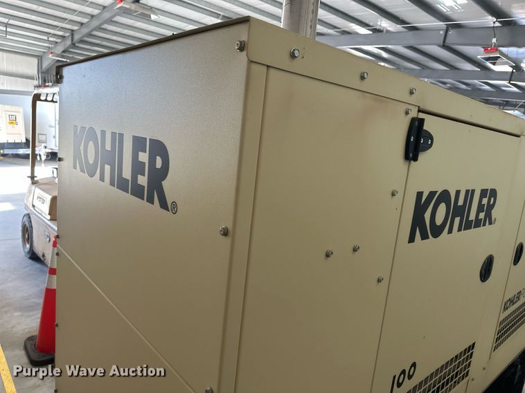 image for item IU9103 2017 Kohler 100RE0ZJF  generator