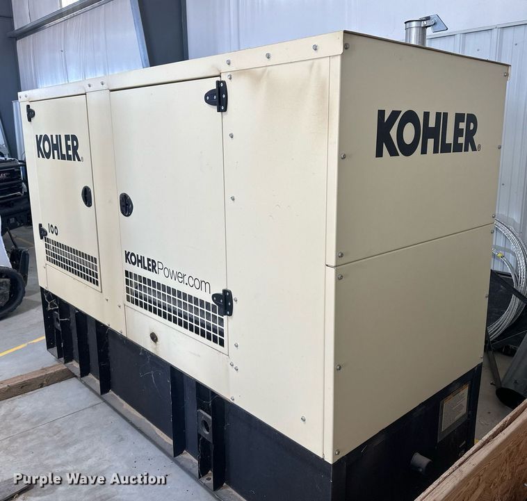image for item IU9103 2017 Kohler 100RE0ZJF  generator