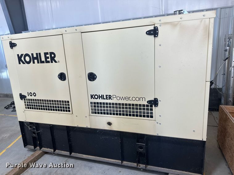 image for item IU9103 2017 Kohler 100RE0ZJF  generator