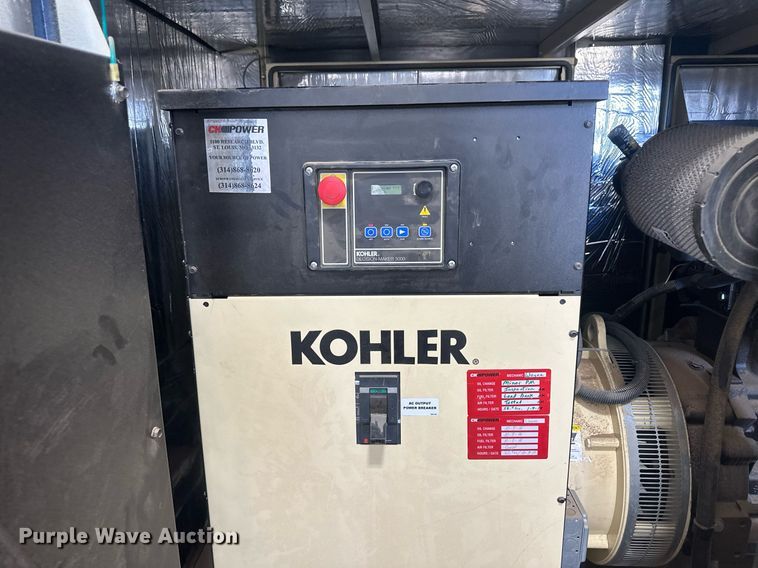 image for item IU9103 2017 Kohler 100RE0ZJF  generator