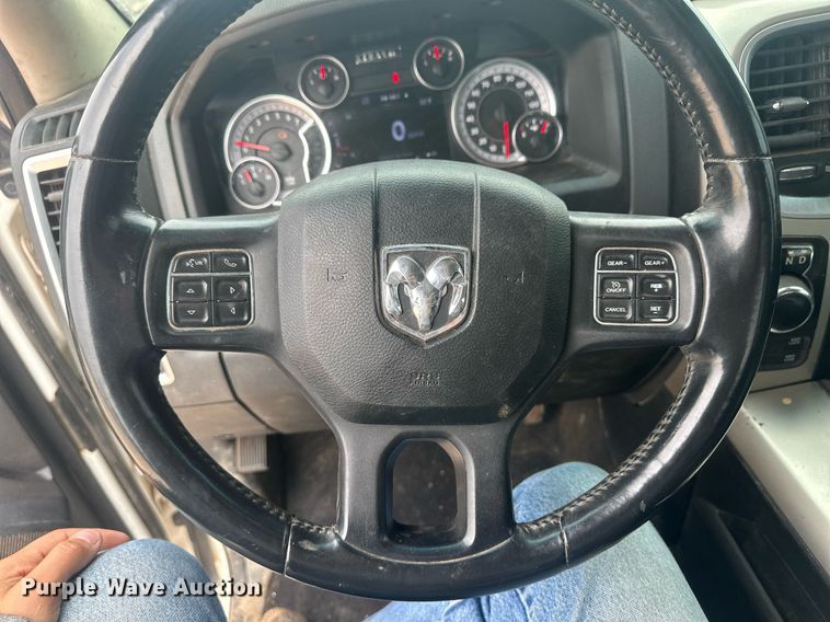 image for item IU9110 2015 Dodge Ram 1500  Quad Cab pickup truck